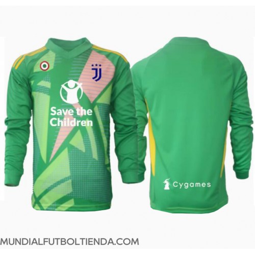 Camiseta Juventus Portero Segunda Equipación Replica 2024-25 mangas largas